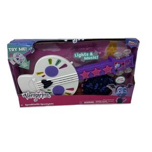 Disney Junior Vampirina Spookylele Electronic Toy Guitar With Music Lights Up